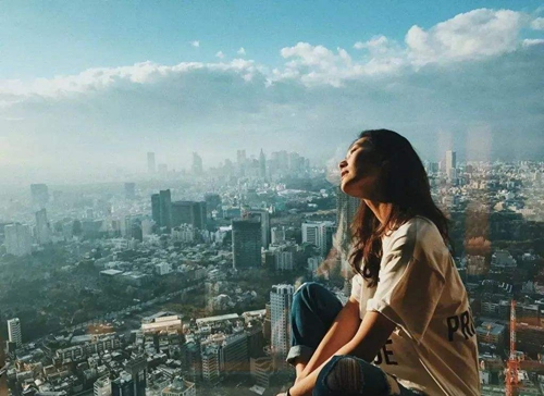 情侣走夜路的时候的情话