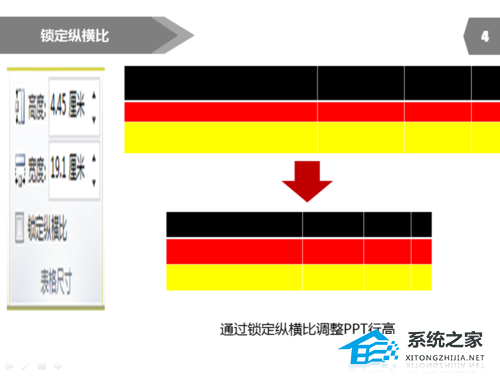 PPT如何调整表格行高？PPT调整表格行高的方法